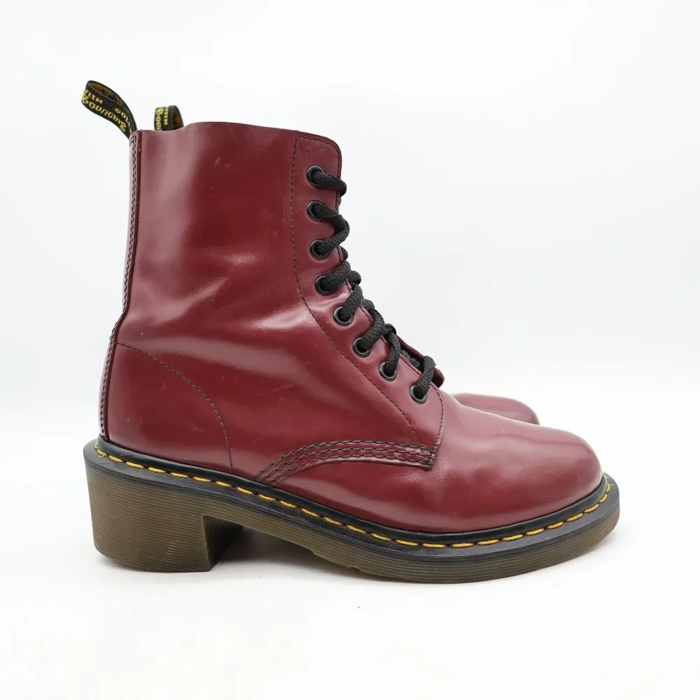 Dr Martens Air Wair Clemency Women’s US Size 9 Maroon 8 AW004